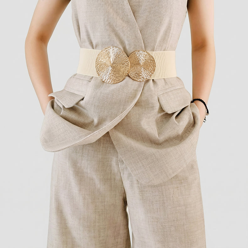 Wide Stretch Belts for Dress