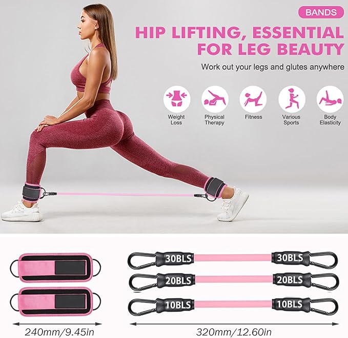 Ankle Cuffs Resistance Bands