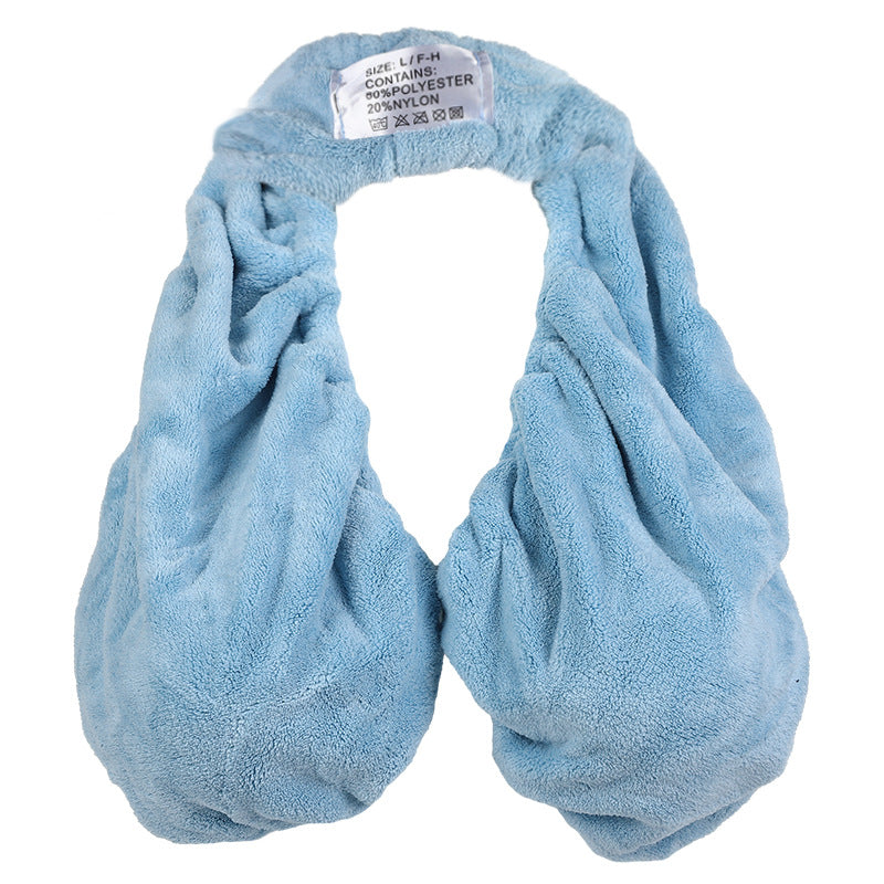 Hands-Free Adjustable Shower Towel Bra