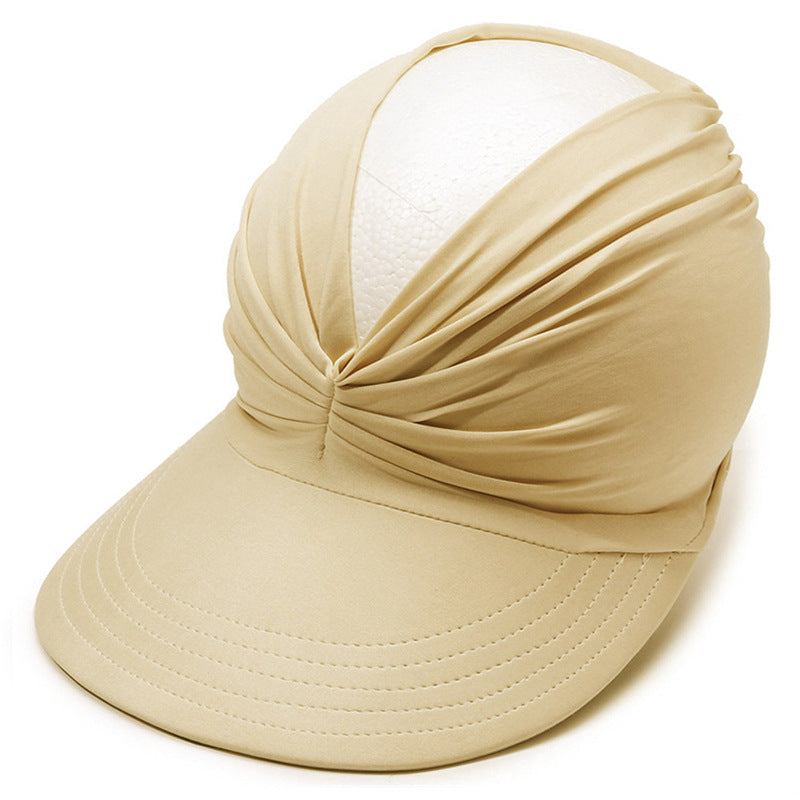 Summer Sun Visor Ponytail Hat 2 Pack