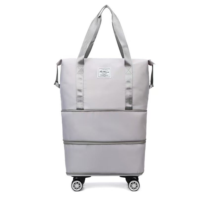Large Capacity Expandable Luggage Bag | Travel Bags With Universal Wheels