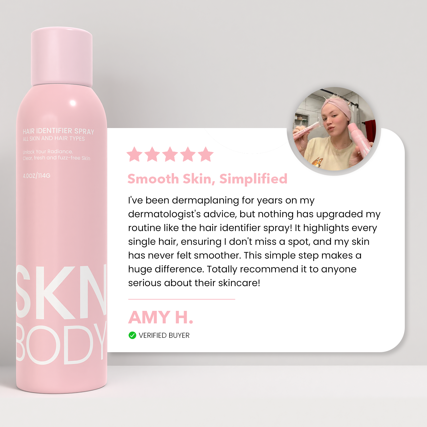 Hair Identifier Spray✨ - Precise, Gentle & Nourishing Hair Removal