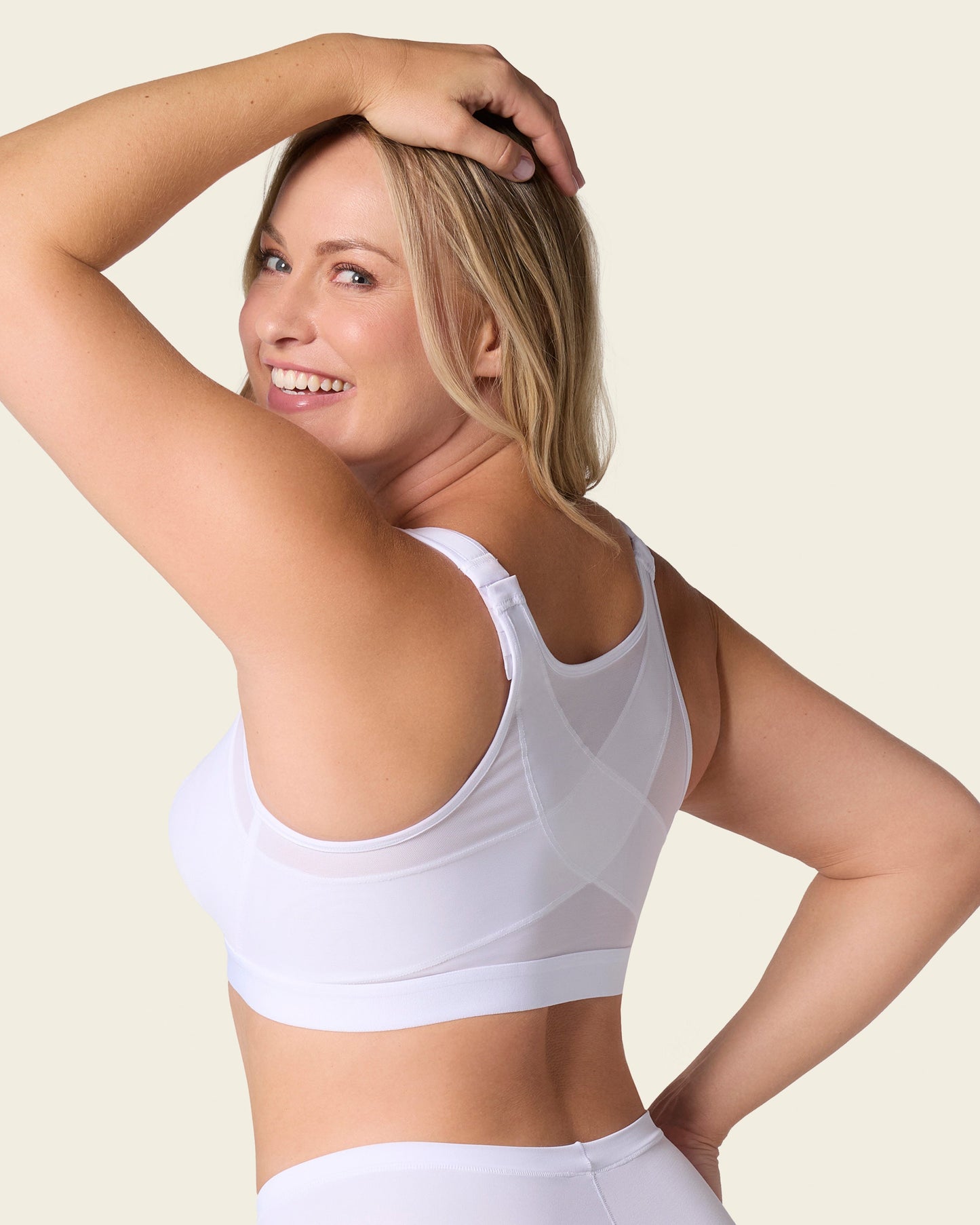 Unlined Wireless Posture Corrector Bra