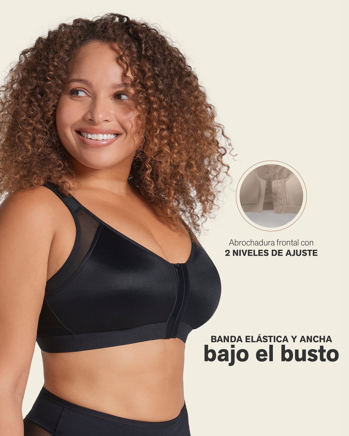 Unlined Wireless Posture Corrector Bra