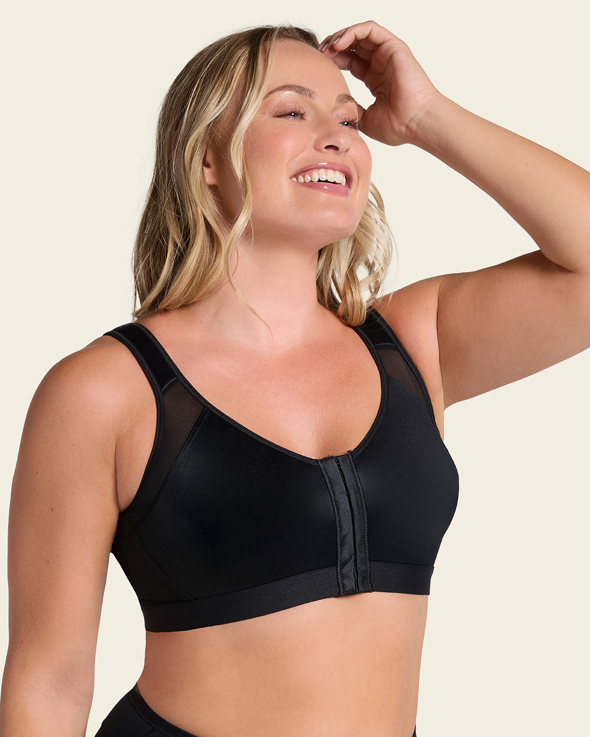 Unlined Wireless Posture Corrector Bra