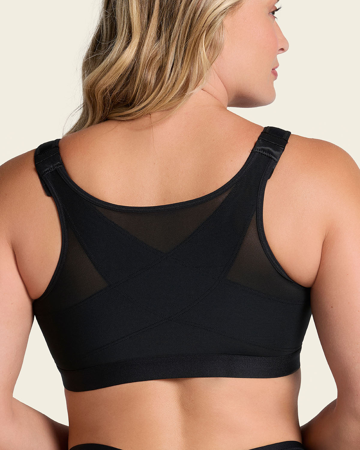 Unlined Wireless Posture Corrector Bra