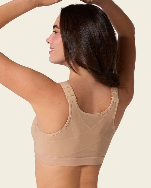 Unlined Wireless Posture Corrector Bra