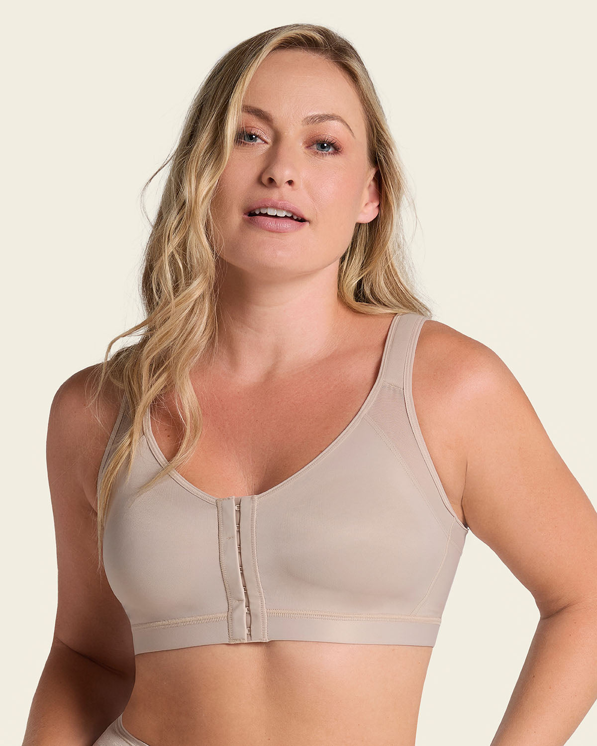 Unlined Wireless Posture Corrector Bra