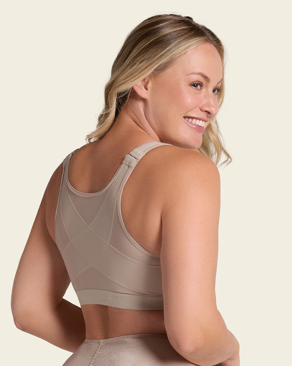 Unlined Wireless Posture Corrector Bra
