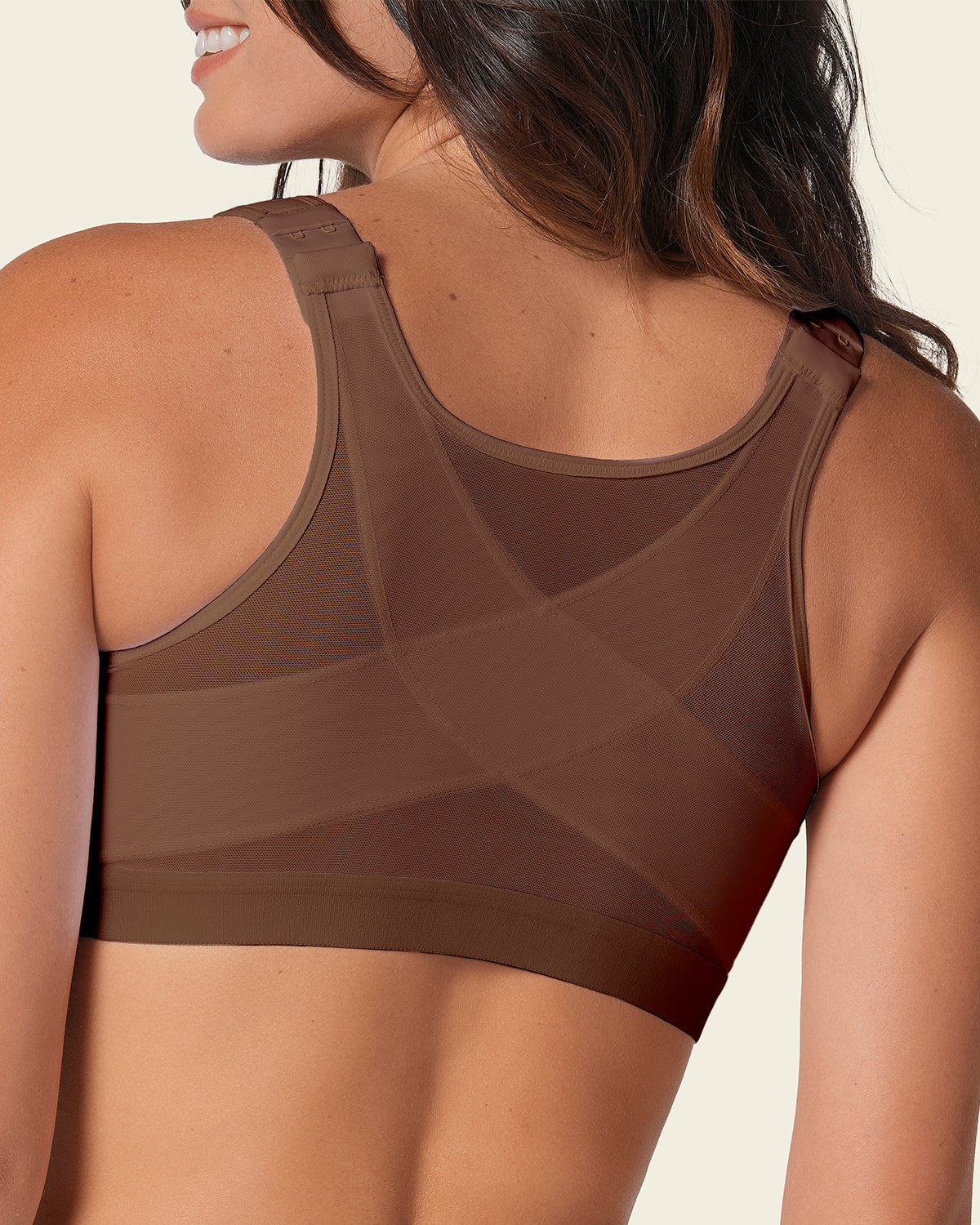 Unlined Wireless Posture Corrector Bra