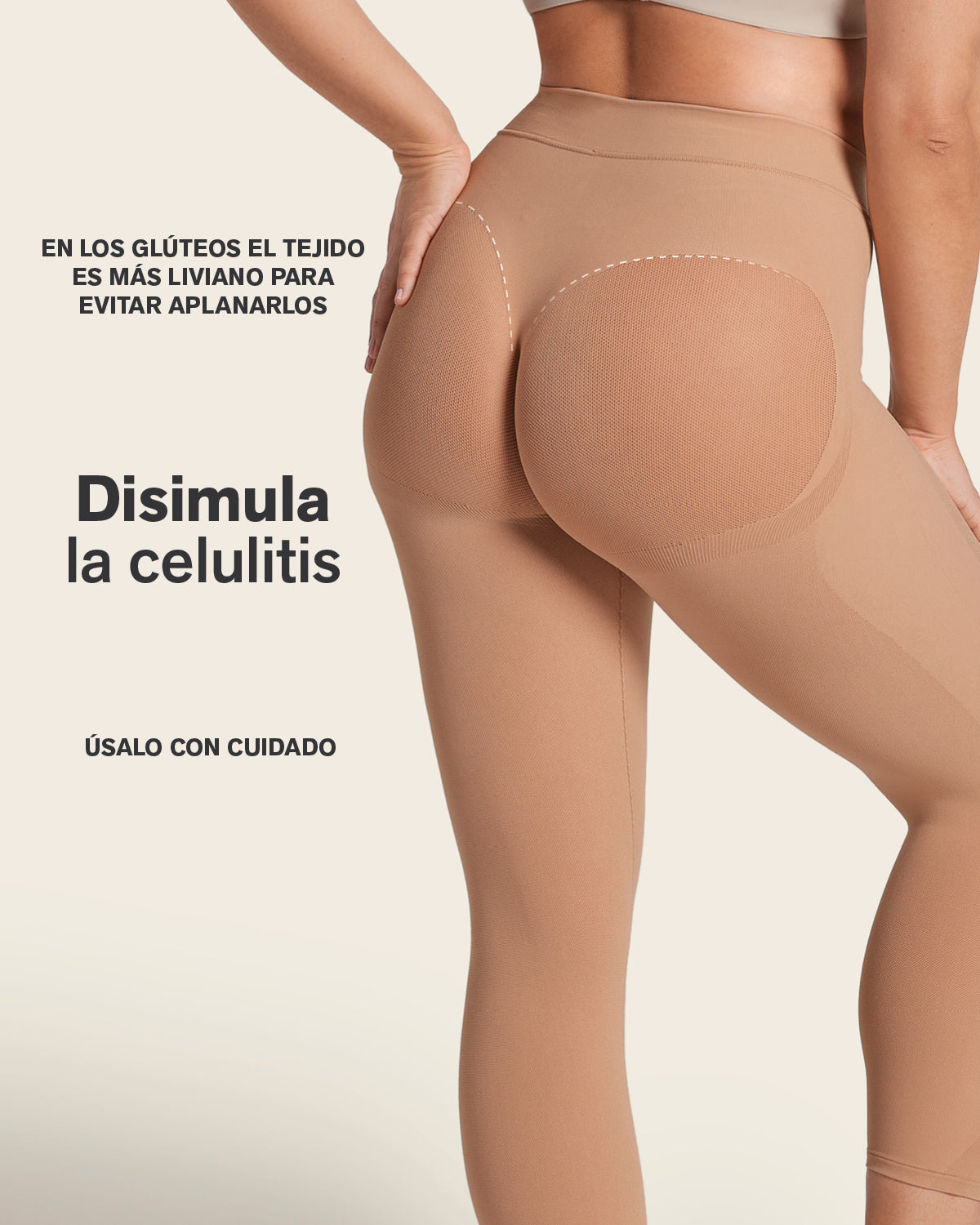 Invisible High-Waisted Capri Shaper