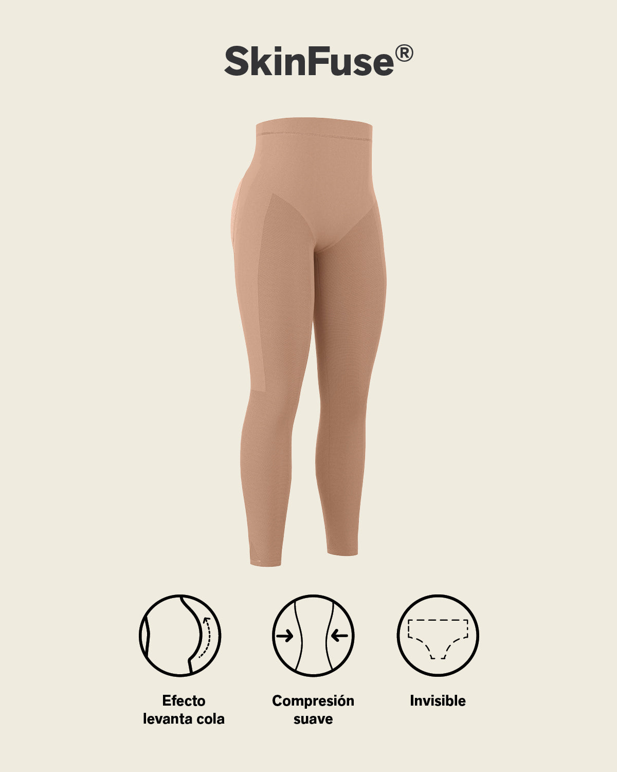 Invisible High-Waisted Capri Shaper