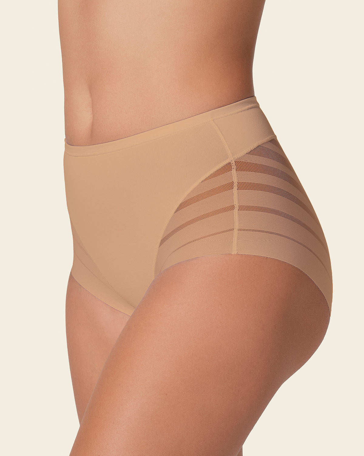 2-Pack Stripe Undetectable Lace Classic Shaper Panties