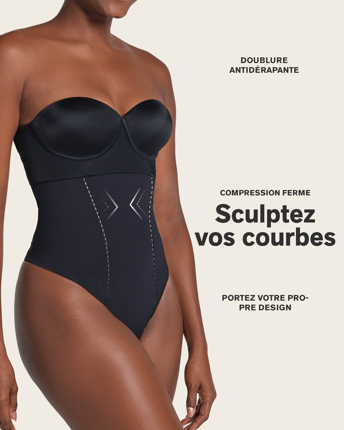 Extra High-Waisted Sculpting Thong Panty