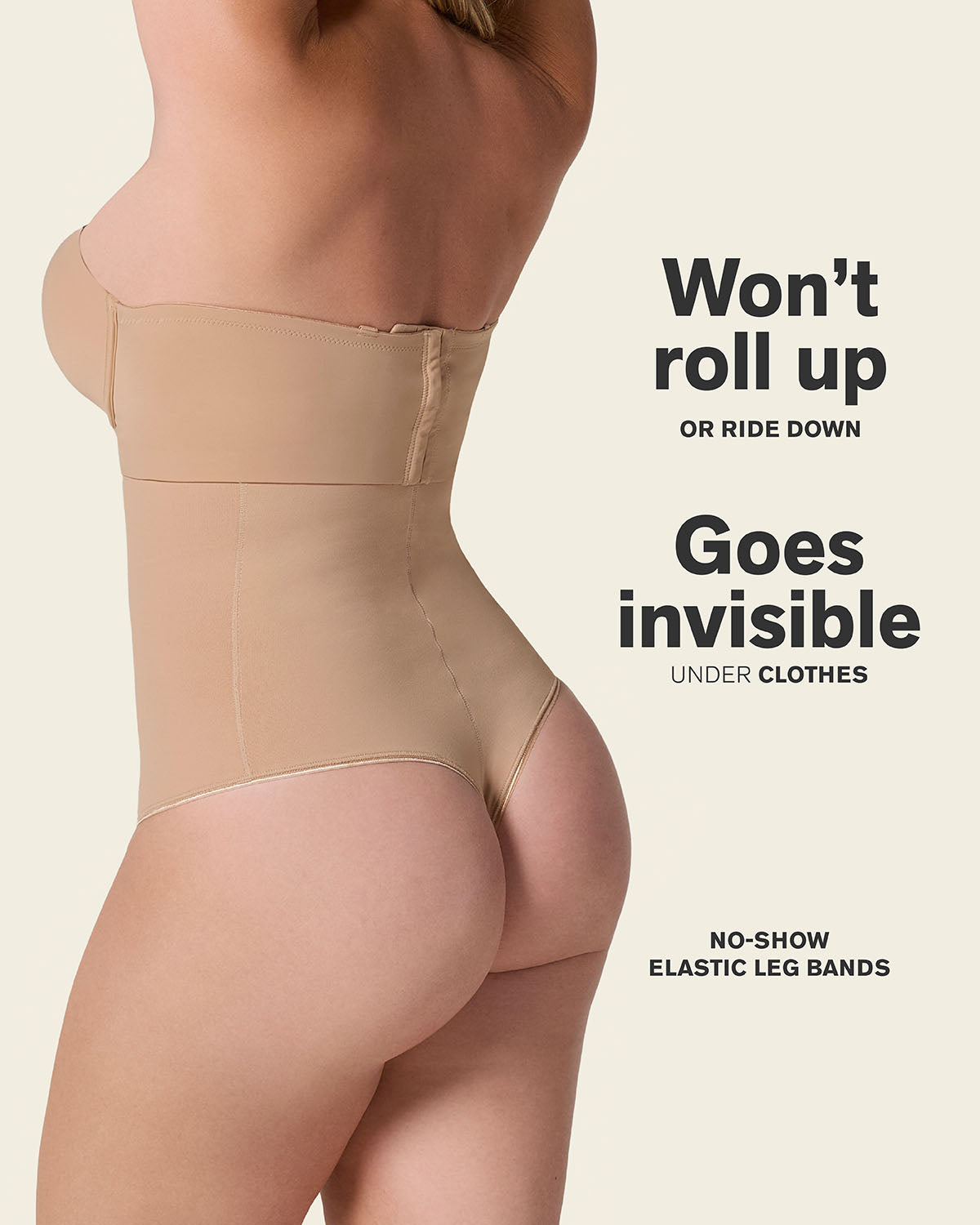 Extra High-Waisted Sculpting Thong Panty