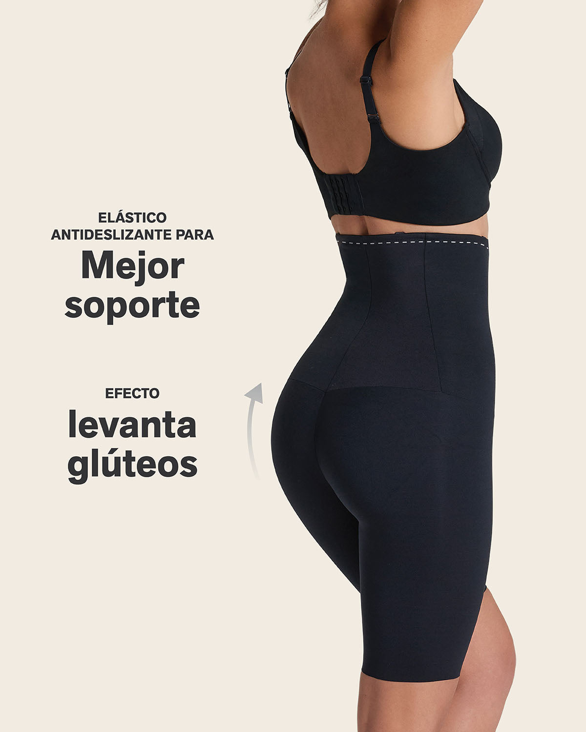 Extra High Waisted Firm Shaper Short