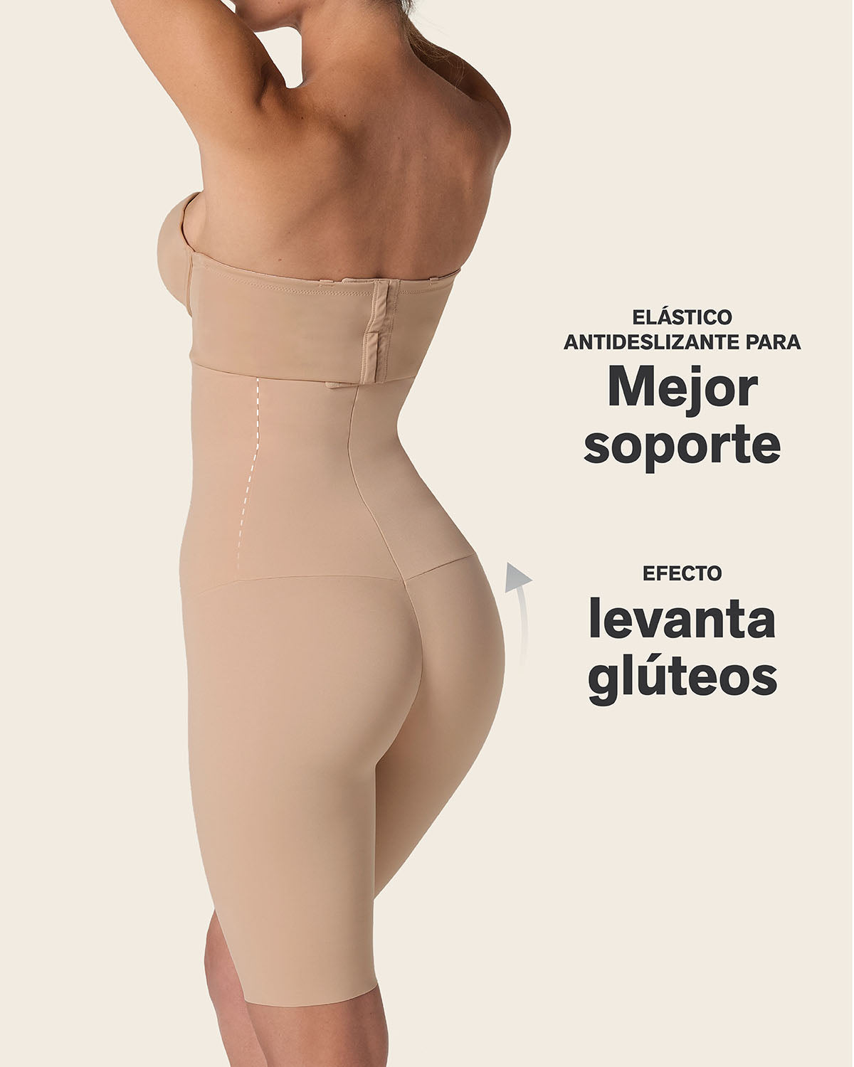 Extra High Waisted Firm Shaper Short