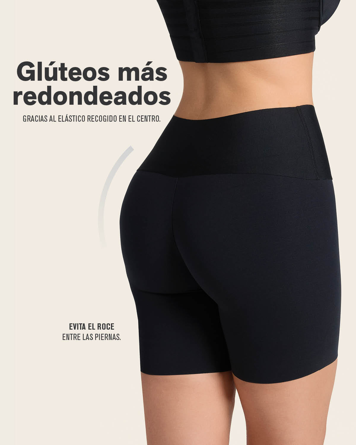 Stay-In-Place Seamless Shapewear Shorts