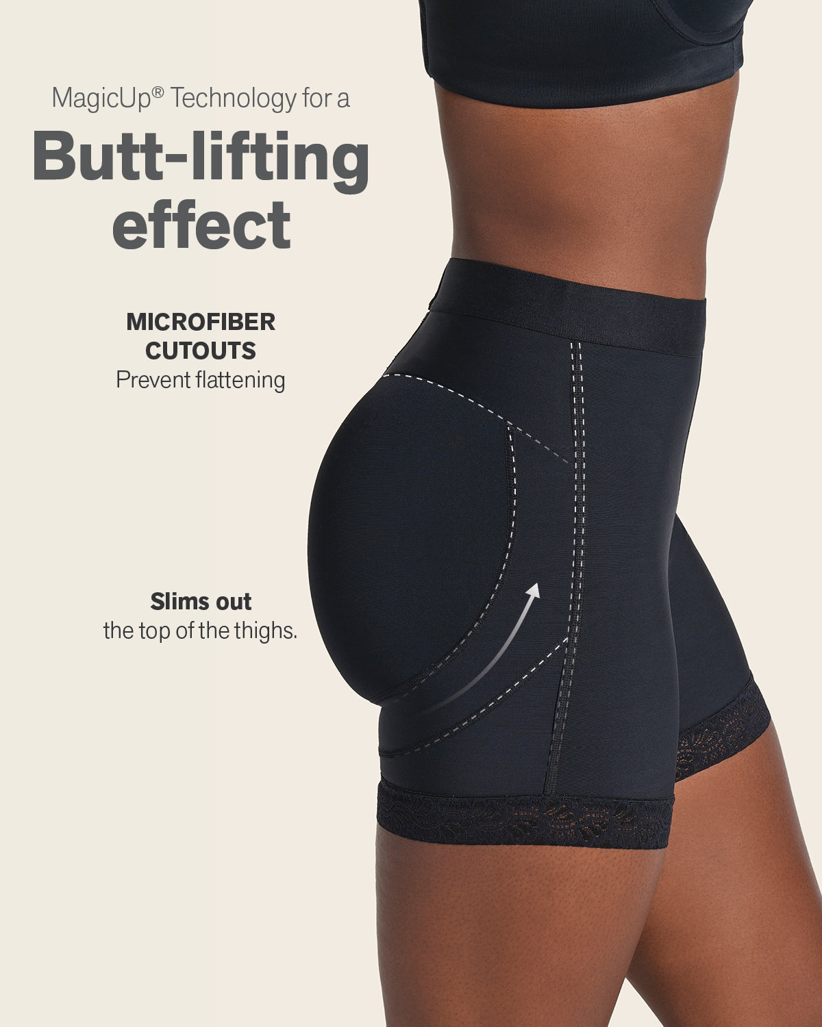 Mid-Rise Sculpting Butt Lifter Shaper Short