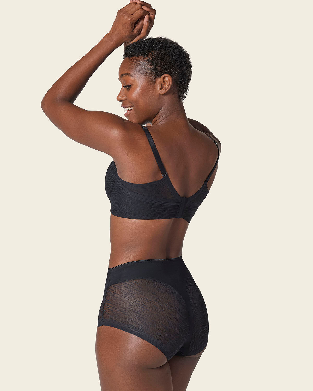 3-Pack High-Waisted Sheer Lace Shaper Panty