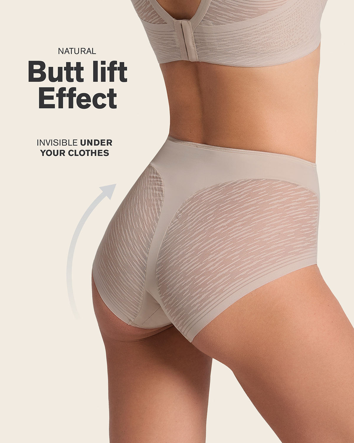 3-Pack High-Waisted Sheer Lace Shaper Panty