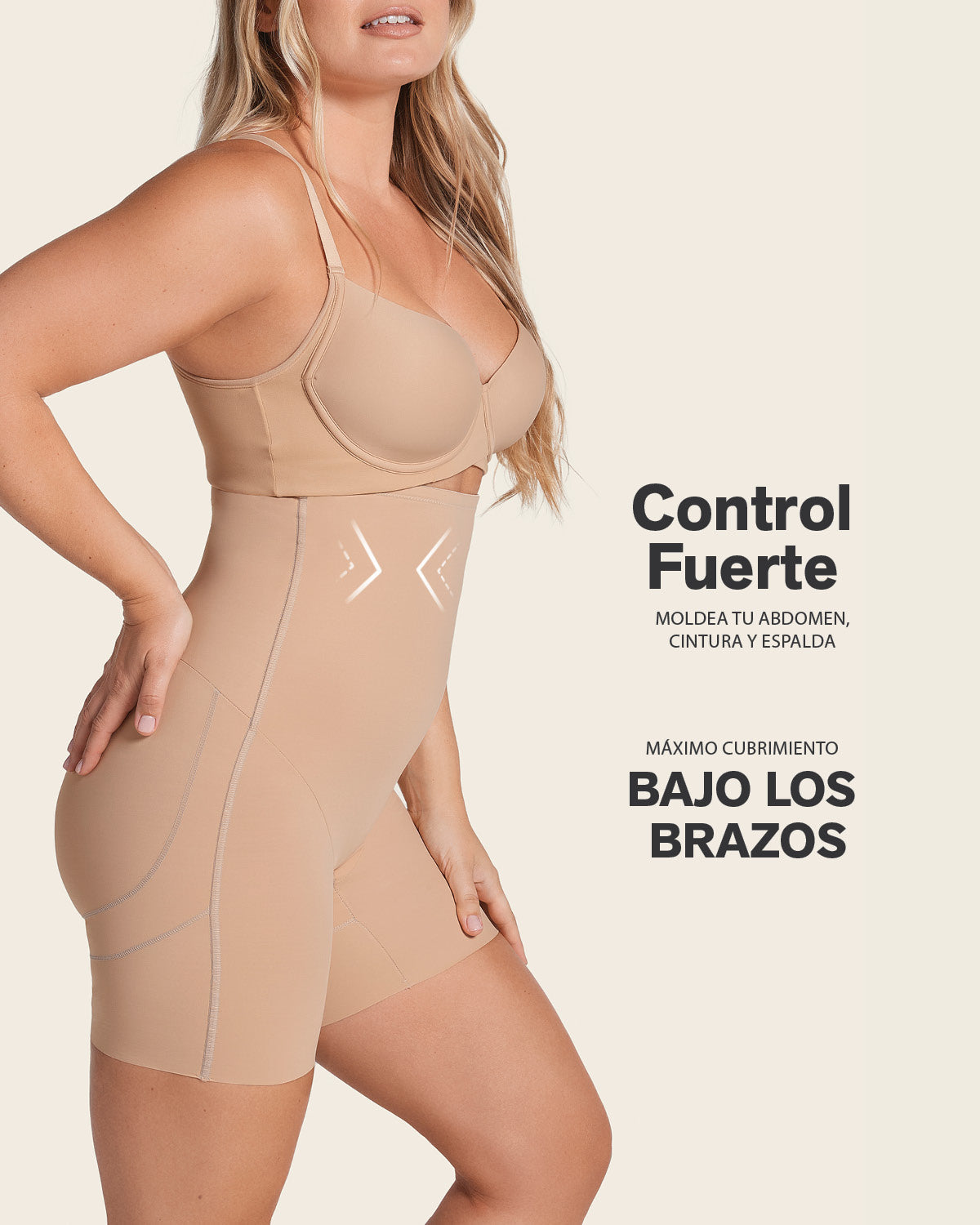 Strapless Sculpting Step-in Body Shaper with Short Bottom