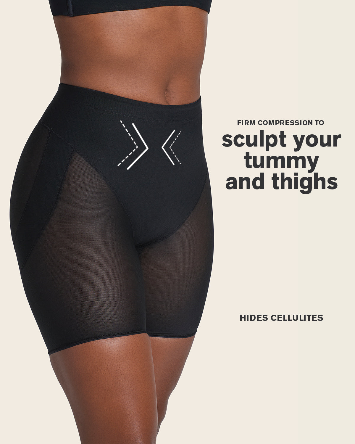 Firm Compression Butt Lifter Shaper Short