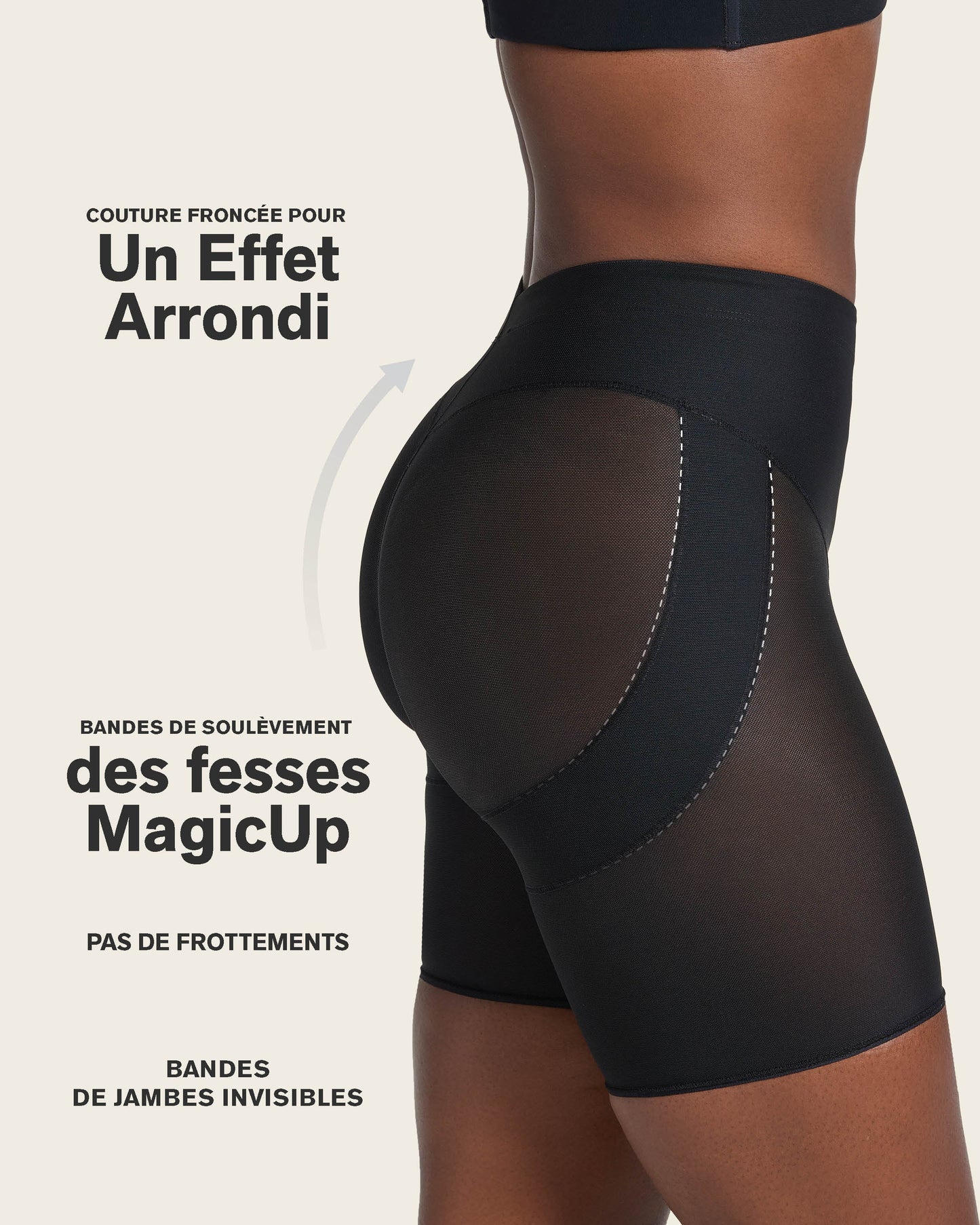 Firm Compression Butt Lifter Shaper Short