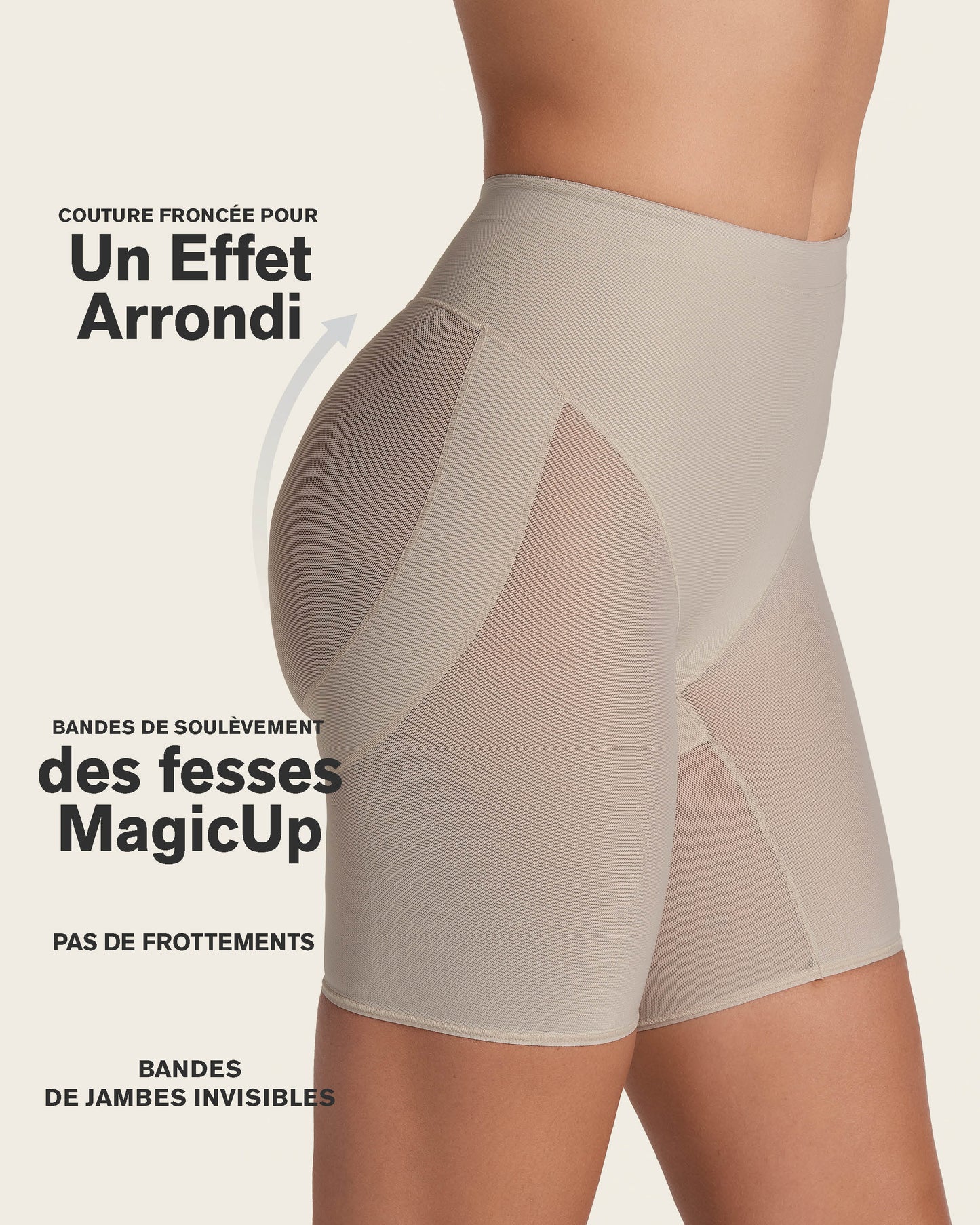 Firm Compression Butt Lifter Shaper Short