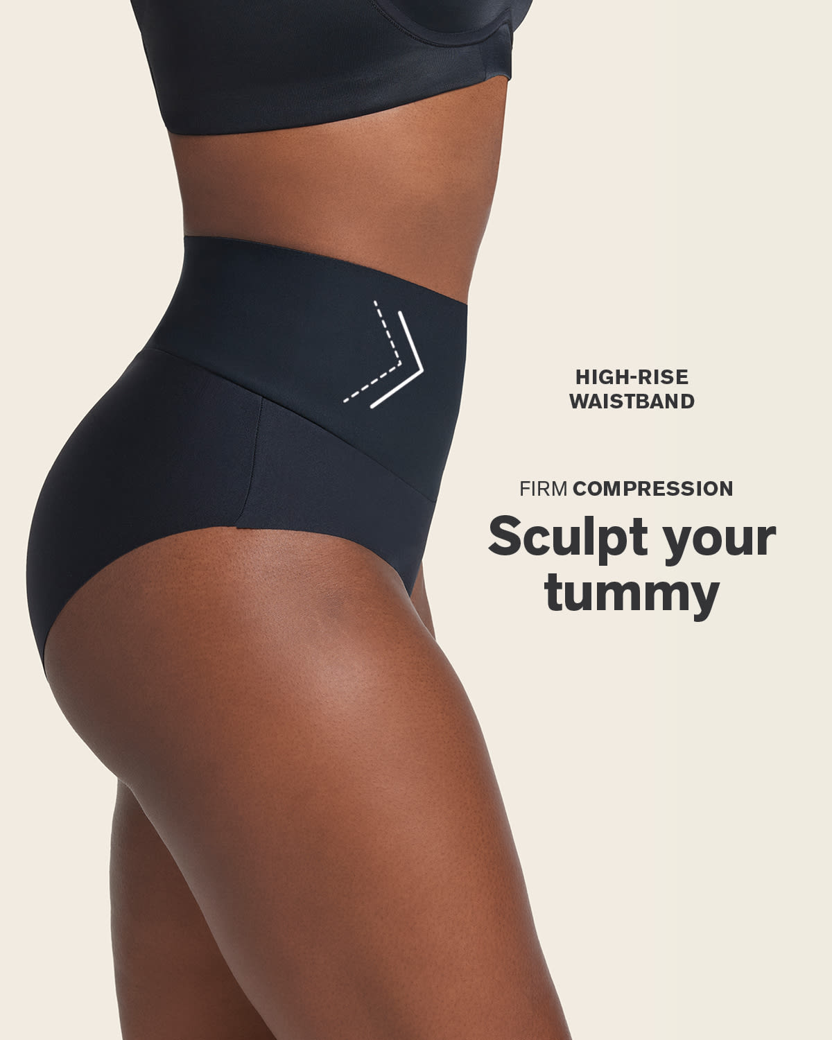 3-Pack High-Tech High-Waisted Classic Sculpting Panty