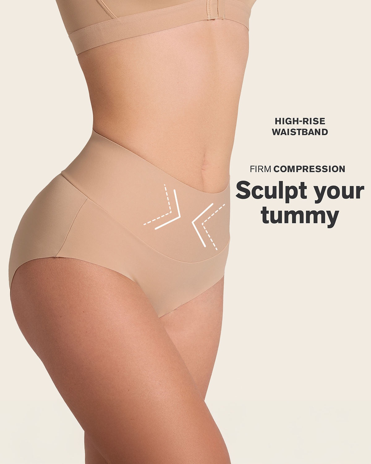 3-Pack High-Tech High-Waisted Classic Sculpting Panty