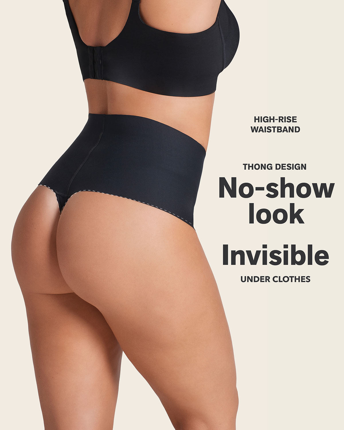 High-Tech High-Waisted Sculpting Thong