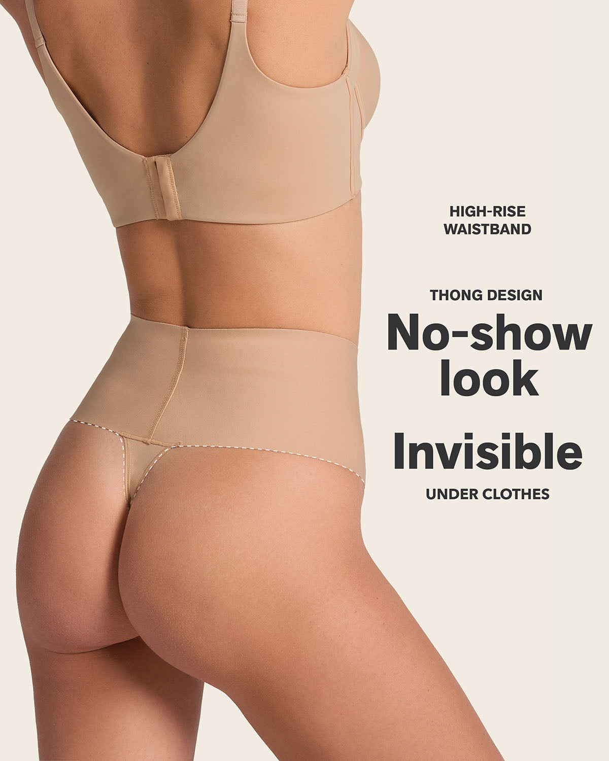 High-Tech High-Waisted Sculpting Thong