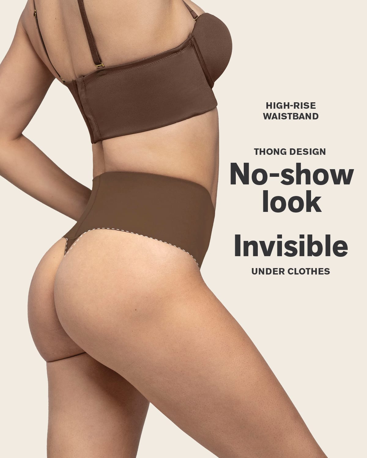 High-Tech High-Waisted Sculpting Thong