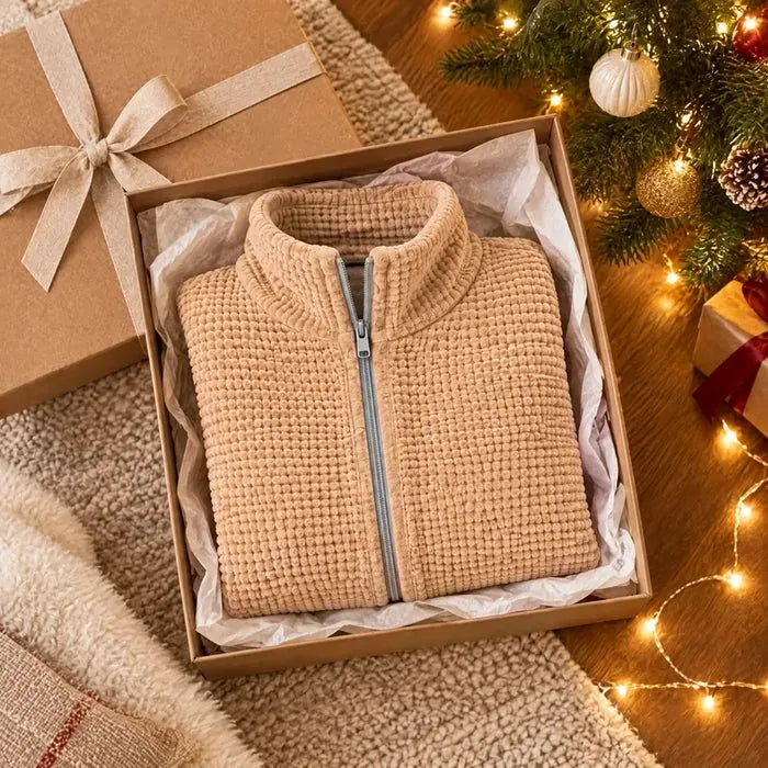 Heated Stand-Collar Shawl for Cool-Weather Layering – image 9