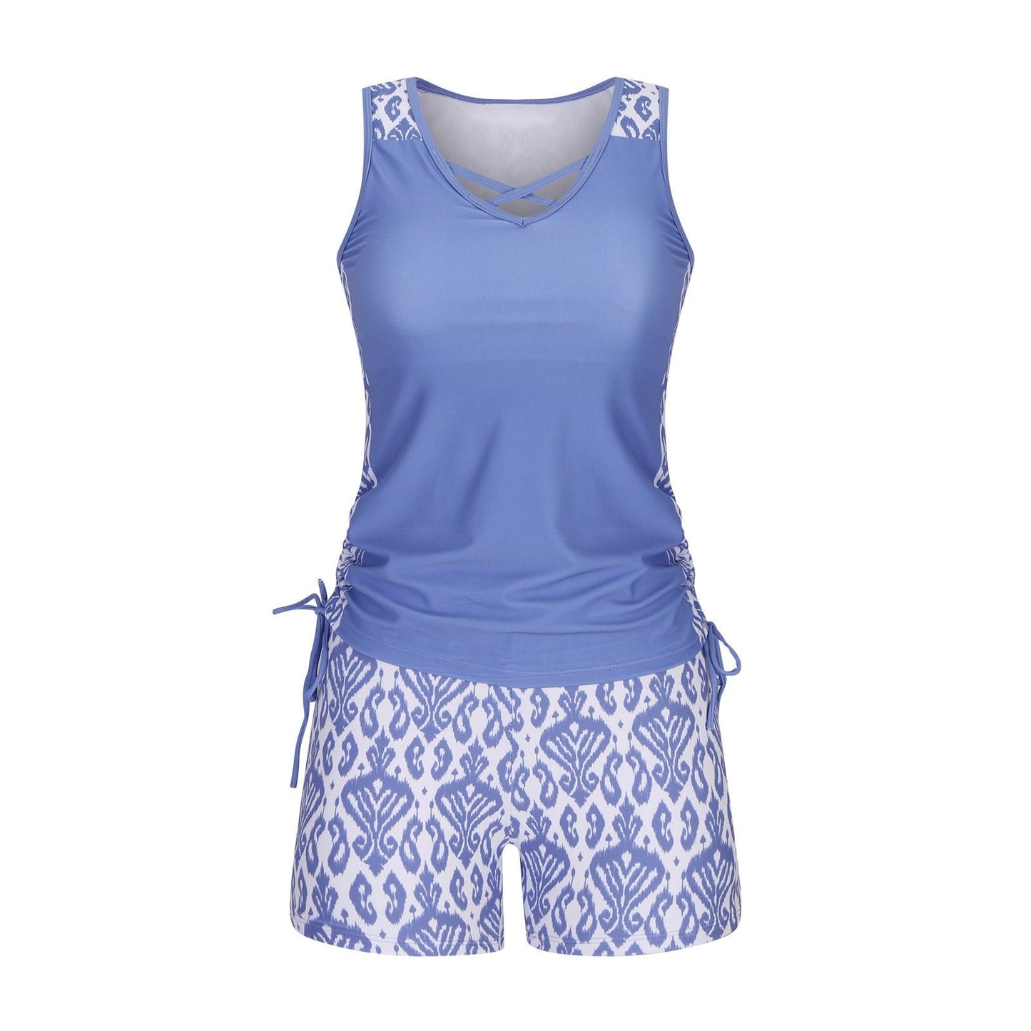 Flattering Boho Swimwear with Shorts💝