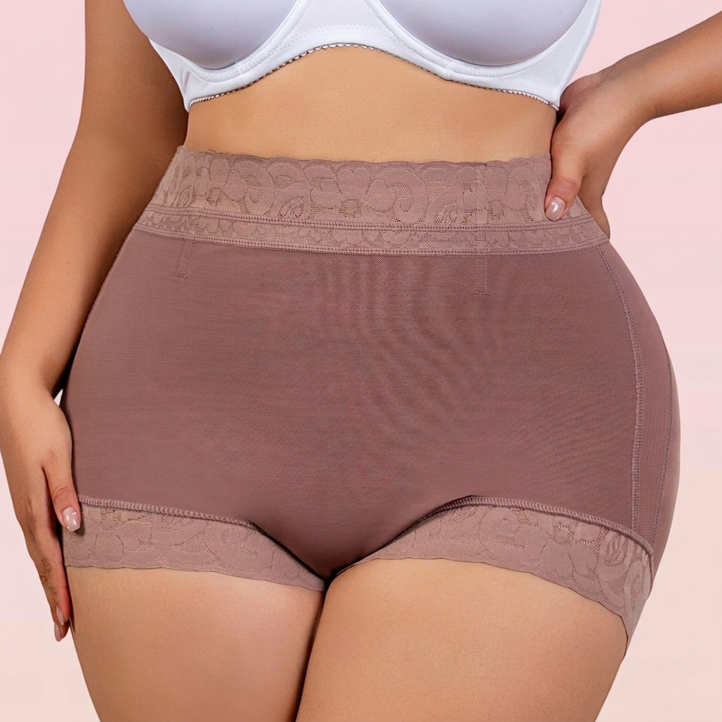 Women Classic Lace Butt Lifter Panty Smoothing Brief Buy 1 Get 1 Free