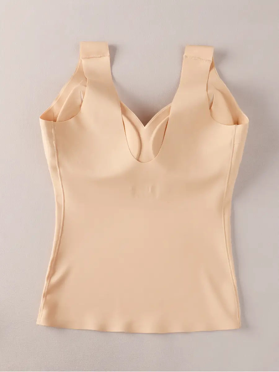 Seamless Shaping Tank Top with Molded Cups for Everyday Layering