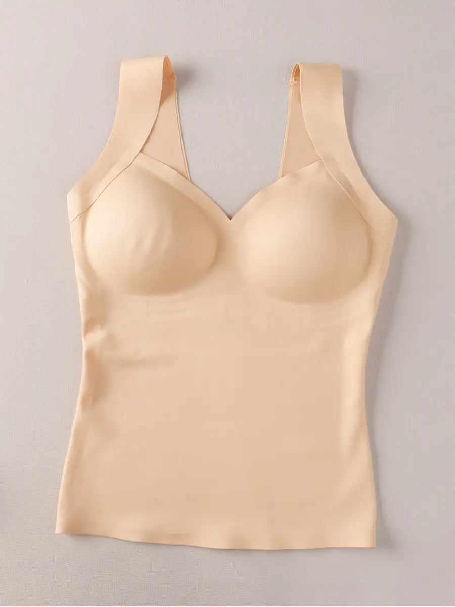 Seamless Shaping Tank Top with Molded Cups for Everyday Layering