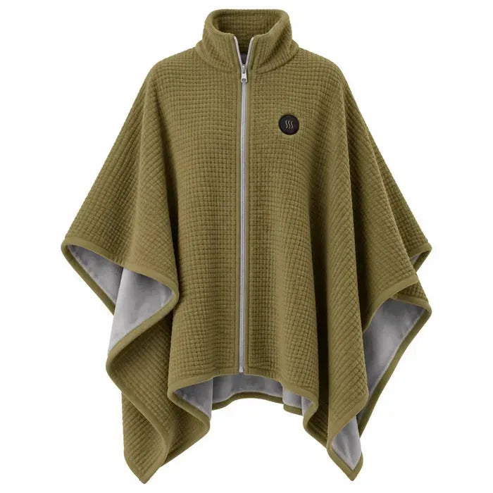 Heated Stand-Collar Shawl for Cool-Weather Layering – image 12