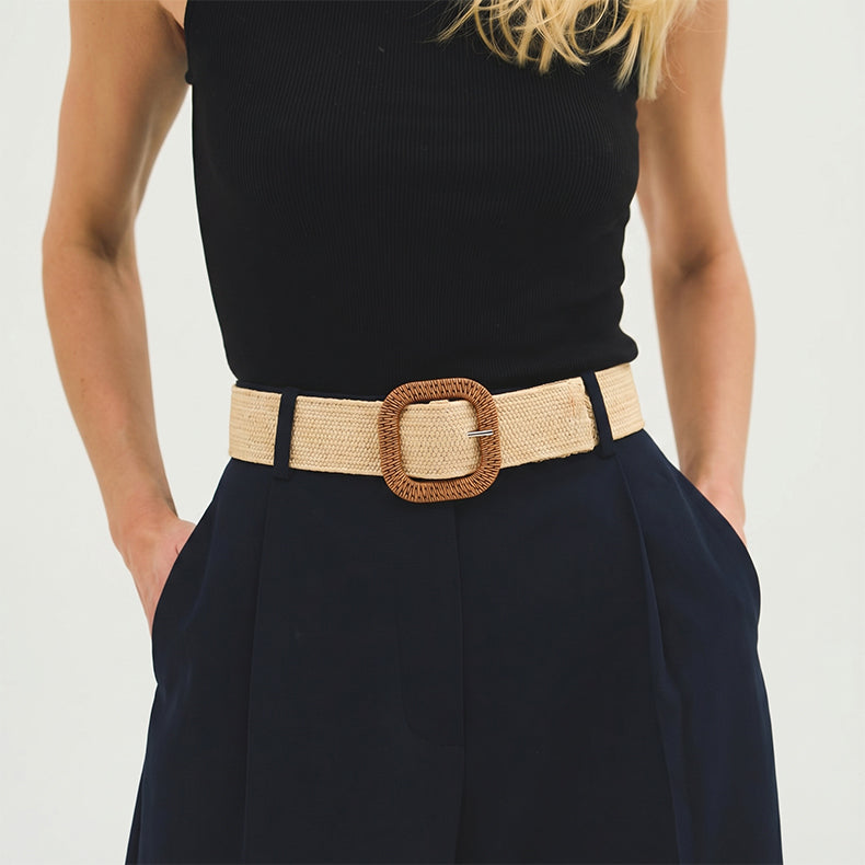 Wide Stretch Belts for Dress