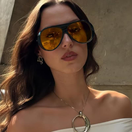 Classic Oversized Fashion Aviator Sunglasses