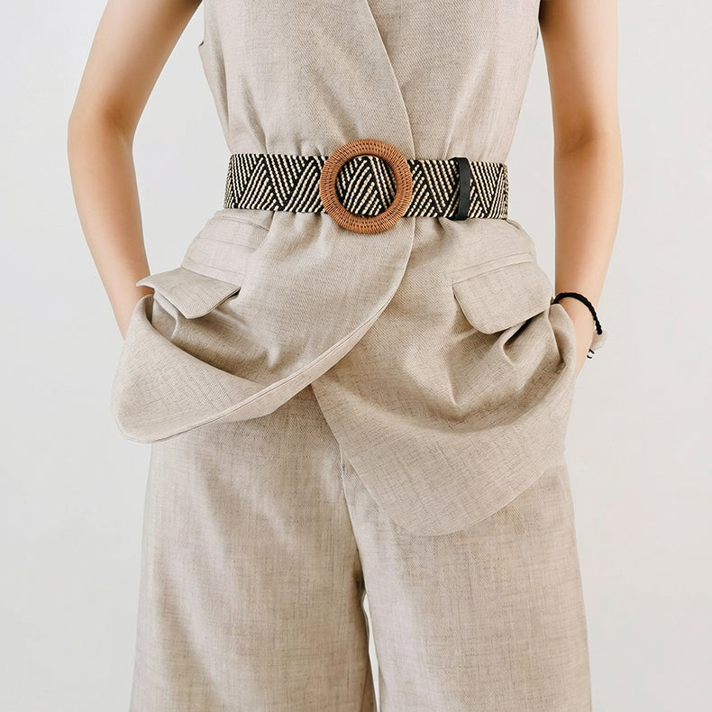 Wide Stretch Belts for Dress