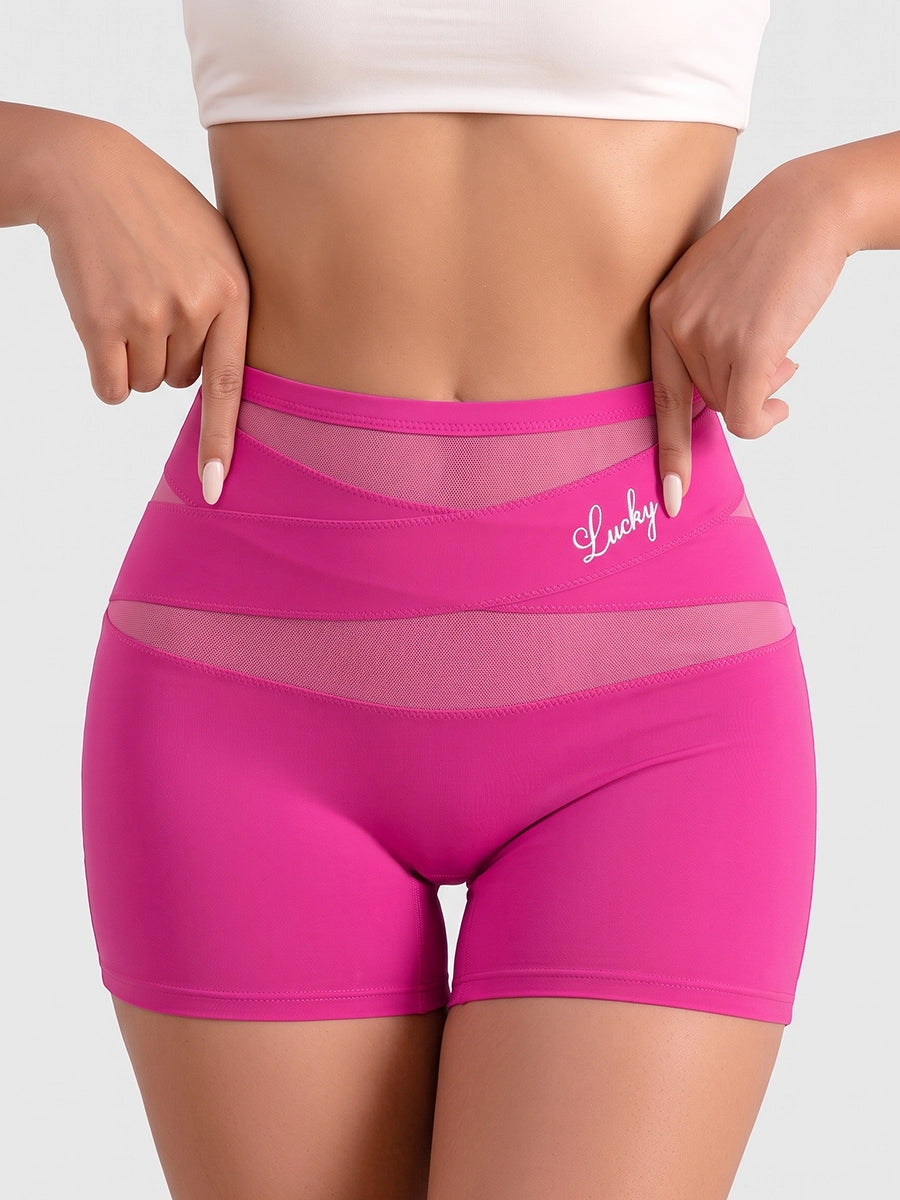 Women's High-Waist Crossover Shaping Boxer Briefs