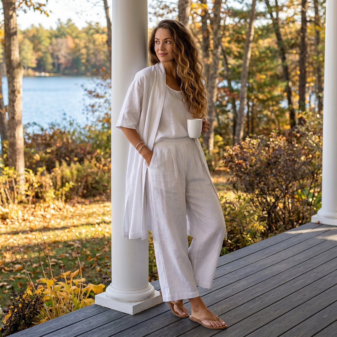 Minimalist Three-piece Set - Comfortable For Everyday Wear