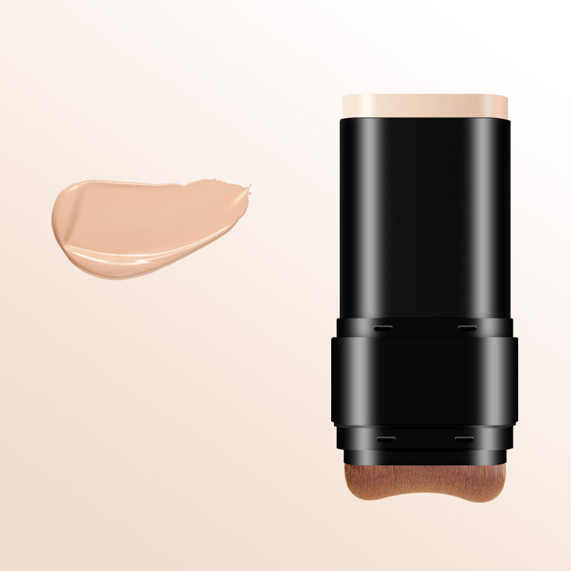 Organic Mineral Waterproof Foundation Stick With Brush 2 in 1  (Skin Color)