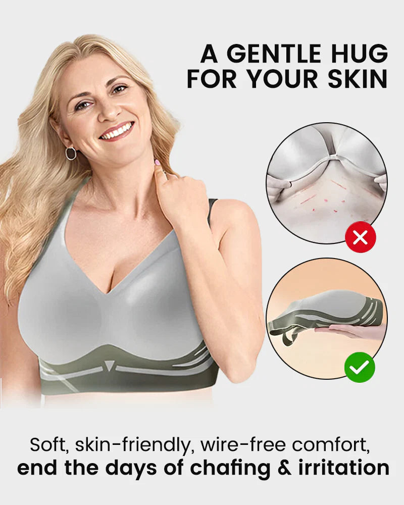 Wireless Push Up Anti Sagging Bra 2 Pcs
