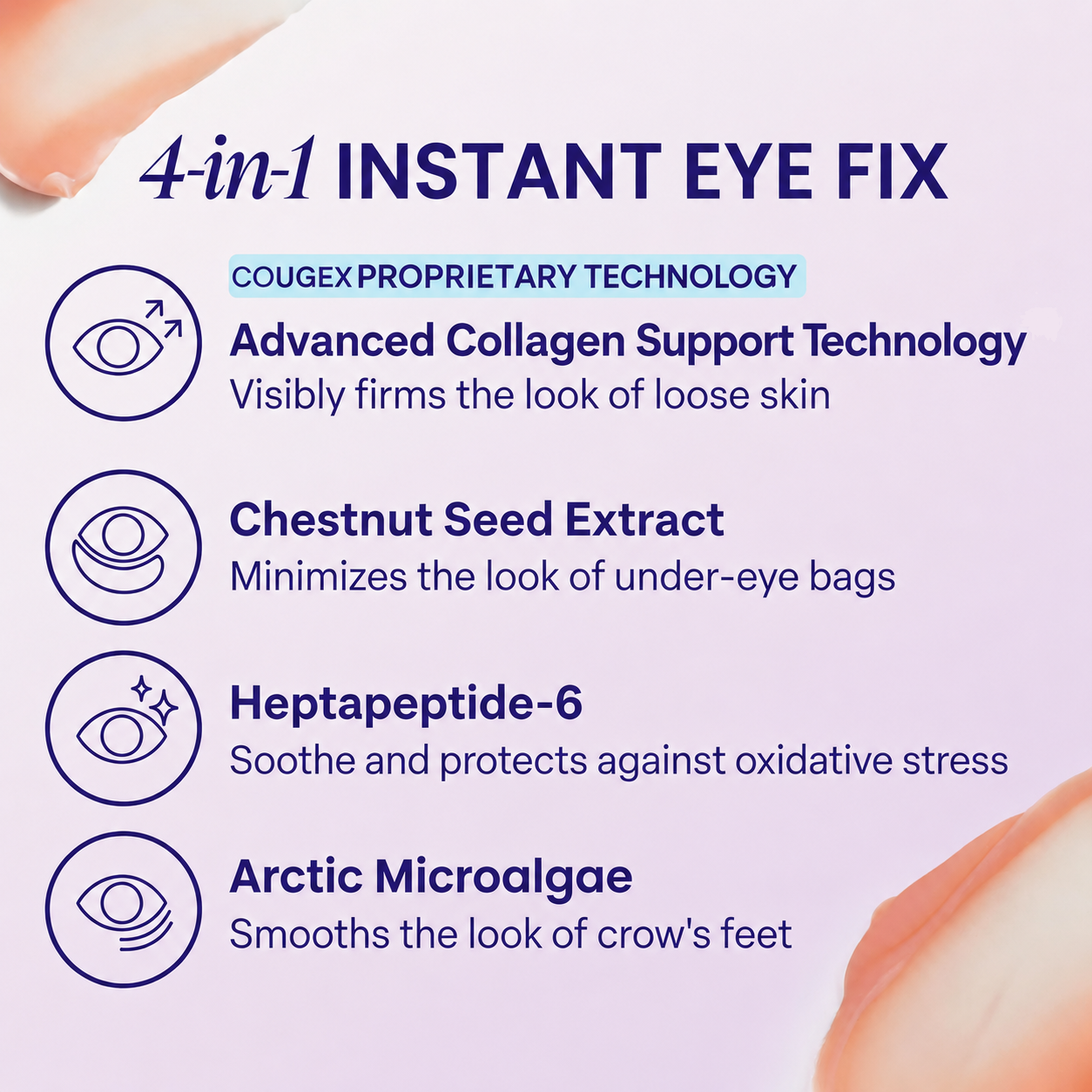 ✨ 2 Park Instant Lift Eye Gel – Smooth Wrinkles & Reduce the Look of Under-Eye Bags 👁️💜