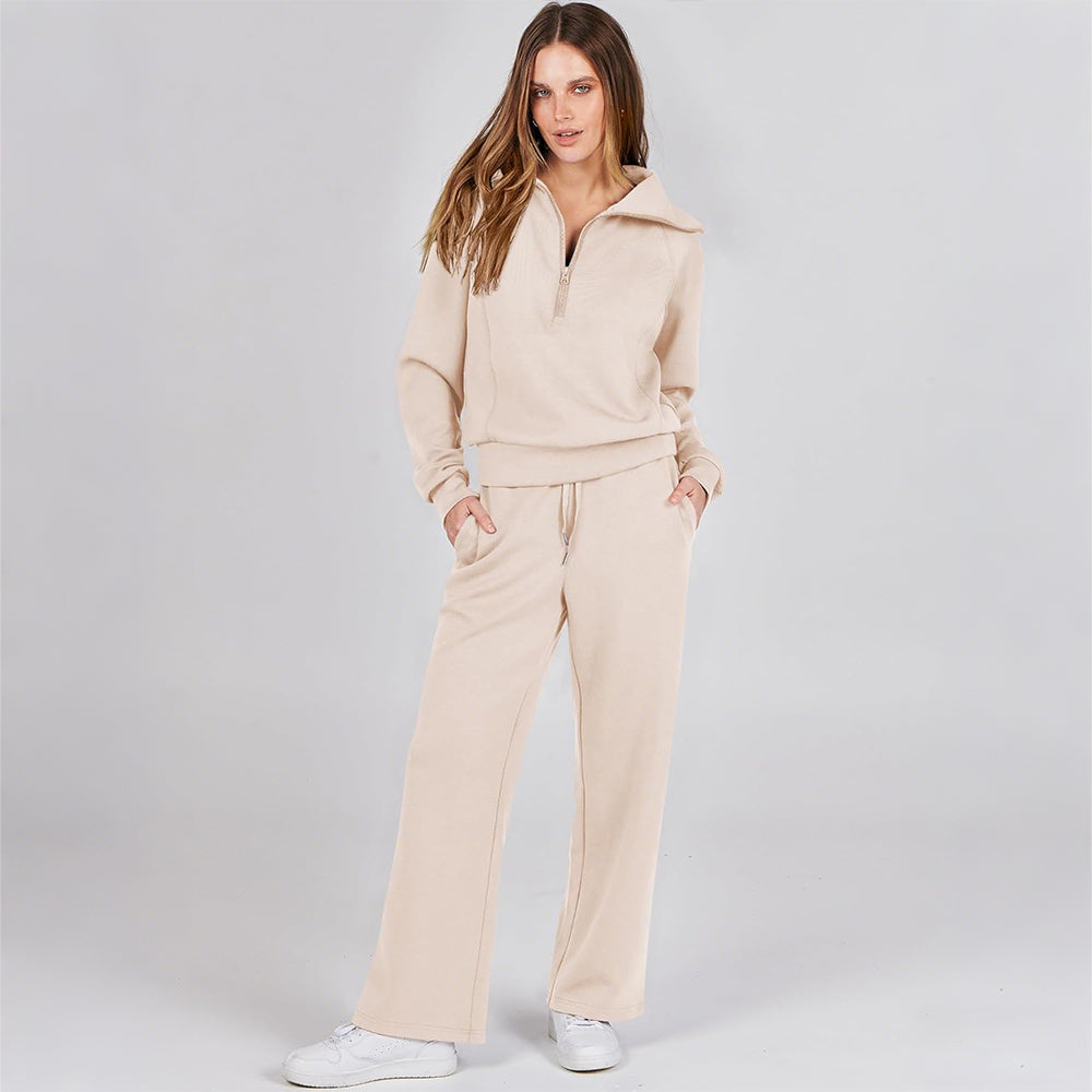 Women's 2-Piece Wide Leg Lounge Set