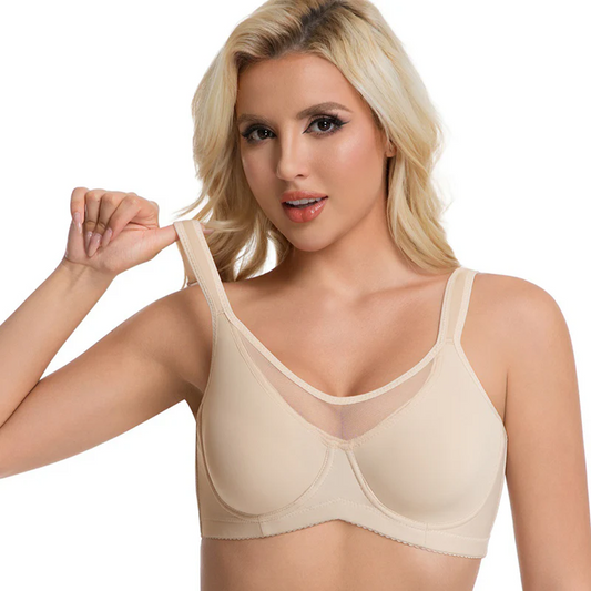 Cool Smoothing Unlined Minimizer Underwire Bra
